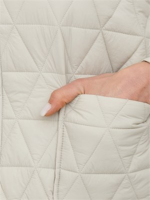 Giubbino Selime K-WAY donna in nylon idrorepellente e antivento beige in DONNA