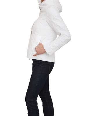 Giubbino Madlaine K-WAY donna in tessuto bianco in DONNA