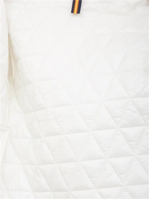 Giubbino Madlaine K-WAY donna in tessuto bianco in DONNA