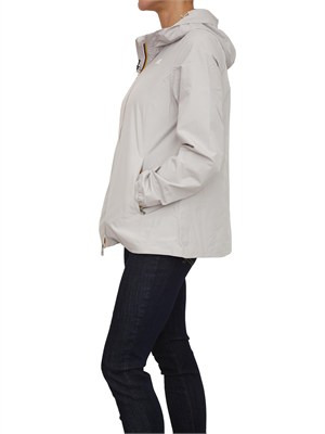 Giubbino Marguerite K-WAY donna in tessuto tecnico beige in DONNA