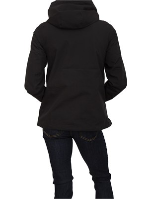 Giubbino Marguerite K-WAY donna in tessuto tecnico nero in DONNA