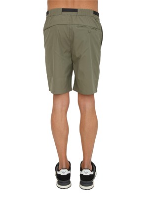Bermuda Bourrier K-WAY in tessuto tecnico verde in UOMO