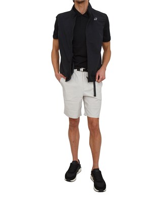 Bermuda Bourrier K-WAY in tessuto tecnico beige in UOMO