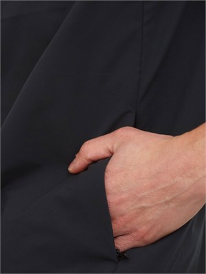 Gilet unisex Flaner K-WAY in felpa tecnica nera in UOMO