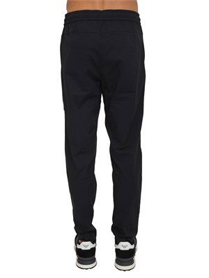Pantaloni unisex Merager K-WAY in tessuto tecnico nero in UOMO