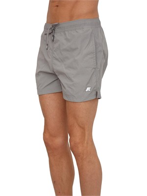 Costume da bagno boxer Hazel K-WAY in tessuto grigio in UOMO