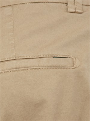 Pantaloni uomo Berwich in cotone elasticizzato beige in UOMO