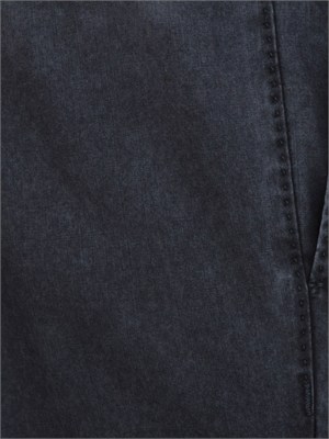 Pantaloni chino uomo Berwich in fresco lana blu in UOMO