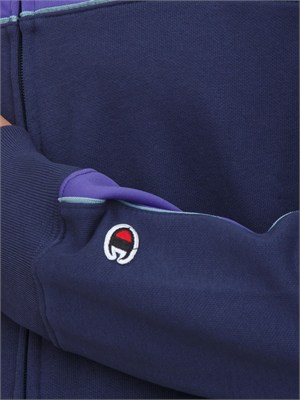 Tuta completa Champion uomo in misto cotone blu in UOMO