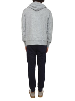 Tuta completa Champion in misto cotone grigia e blu in UOMO