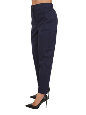 Pantaloni Iblsalvo iBlues in popeline misto cotone blu in DONNA