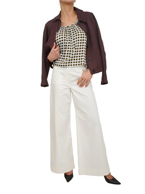 Top canotta Iblmastro di iBlues in tessuto raso stampato in DONNA