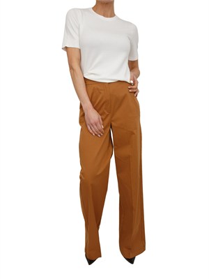 Pantaloni Iblurlo iBlues in cotone stretch cammello in DONNA