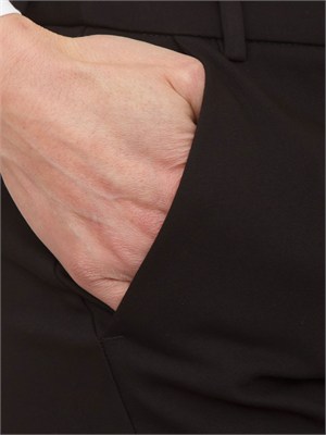 Pantalone Emmgatti di Emme Marella in cotone stretch nero in DONNA