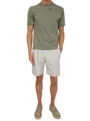 T-shirt Authion K-Way uomo in jersey quick dry verde in UOMO
