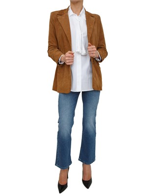 Camicia MLSTABARIN in popeline di puro cotone bianco in DONNA