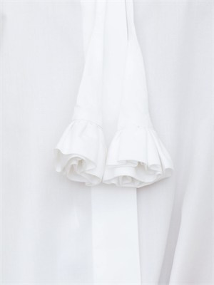 Camicia MLSTABARIN in popeline di puro cotone bianco in DONNA