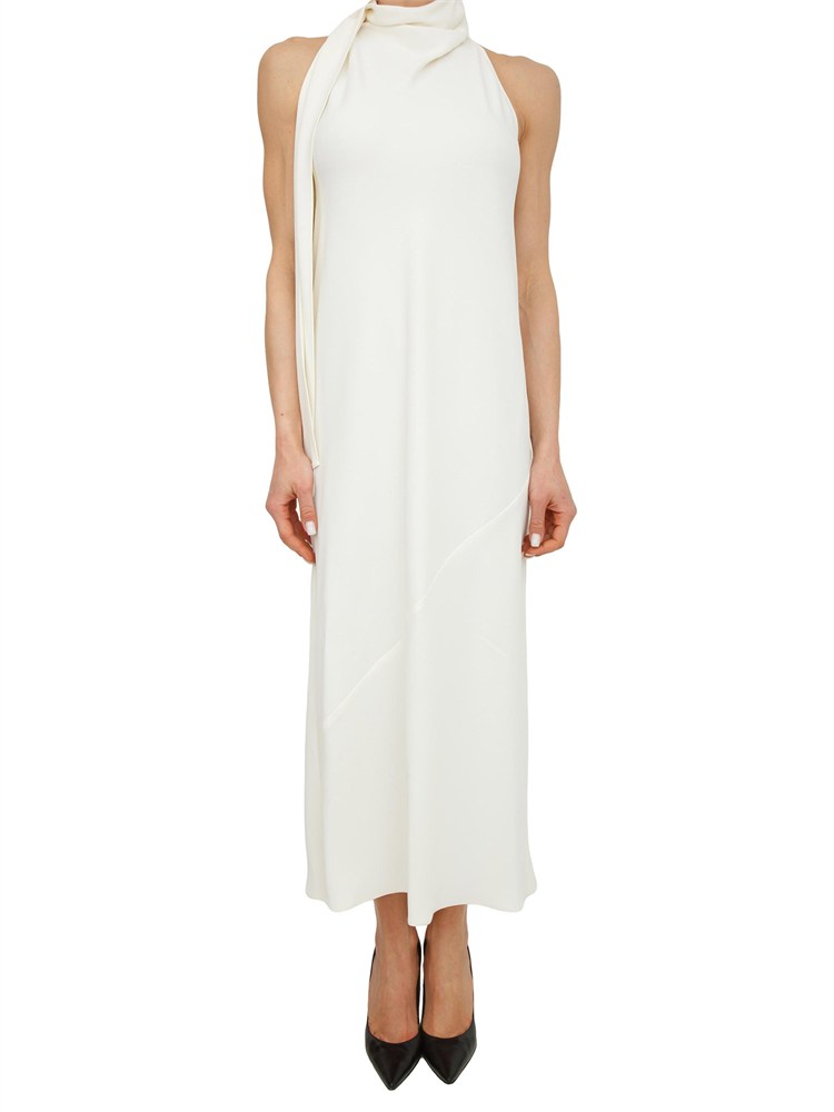 Abito MLTNINEE Marella in crêpe envers satin avorio