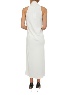 Abito MLTNINEE Marella in crêpe envers satin avorio in DONNA