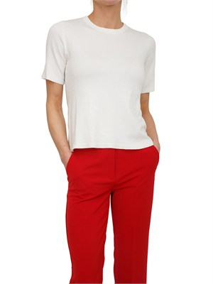 Maglia Emmboccale Emme Marella in misto viscosa bianco in DONNA