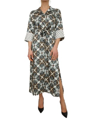 Abito chemisier EMMFOLGORE Emme Marella in twill stampato in DONNA