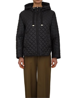 Giubbino imbottito MTCGIORNO Max Mara Cube in tela antigoccia nero in DONNA