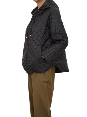 Giubbino imbottito MTCGIORNO Max Mara Cube in tela antigoccia nero in DONNA