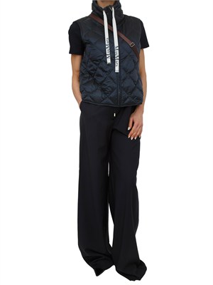 Gilet imbottito Tregic Max Mara The Cube in tela di nylon blu in DONNA