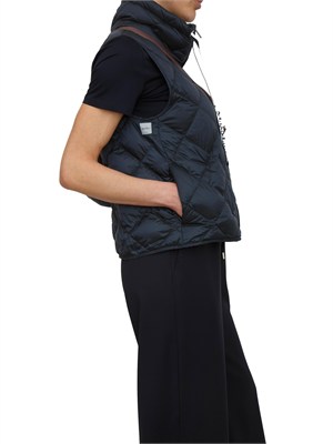 Gilet imbottito Tregic Max Mara The Cube in tela di nylon blu in DONNA