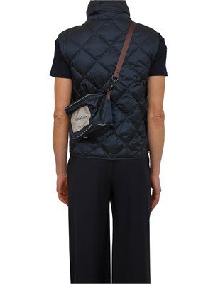 Gilet imbottito Tregic Max Mara The Cube in tela di nylon blu in DONNA