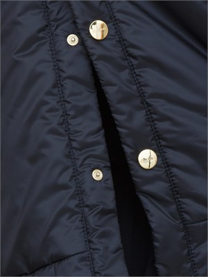 Giubbino imbottito MTCDARIA Max Mara The Cube in tela blu in DONNA