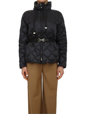 Giubbino MTCSOFTB Max Mara Cube in nylon antigoccia nero in DONNA