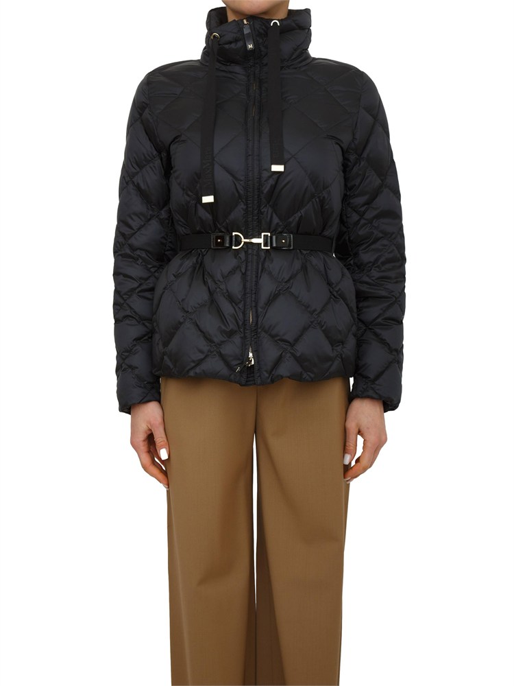 Giubbino MTCSOFTB Max Mara Cube in nylon antigoccia nero