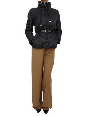 Giubbino MTCSOFTB Max Mara Cube in nylon antigoccia nero in DONNA