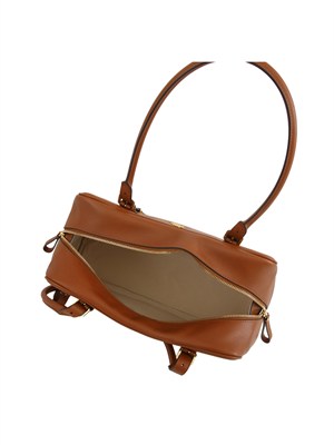 Borsa Marcy Ralph Lauren in pelle liscia cuoio in DONNA