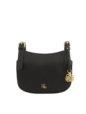 Borsa Marcy Ralph Lauren in pelle nera in DONNA