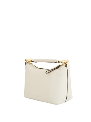 Mini borsa Ralph Lauren Blaike in pelle bianca in DONNA