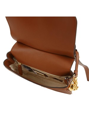 Borsa Marcy Ralph Lauren in pelle cuoio in DONNA