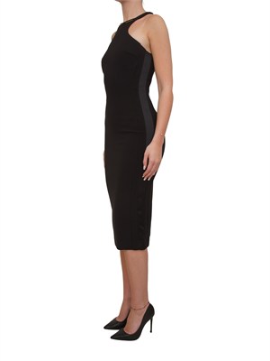 Abito Elisabetta Franchi in crêpe nero in DONNA