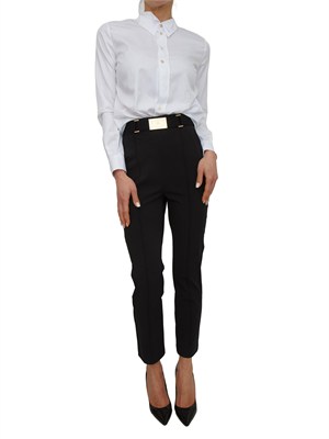 PANTALONE CASUAL ELISABETTA FRANCHI NERO in DONNA