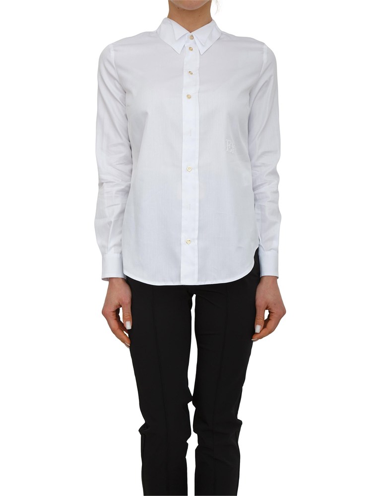 Camicia Elisabetta Franchi in cotone bianco
