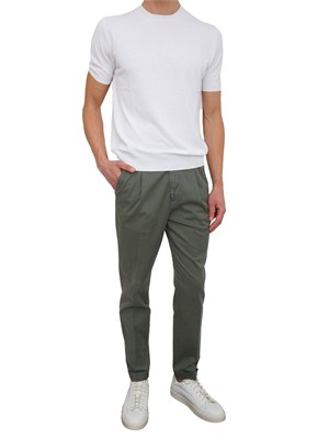 T-shirt uomo Aiace Galassi in maglia di pregiato cotone bianca in UOMO