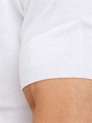 T-shirt uomo Aiace Galassi in maglia di pregiato cotone bianca in UOMO