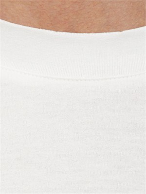 Maglia uomo Aiace Galassi in pregiata viscosa bianca in UOMO