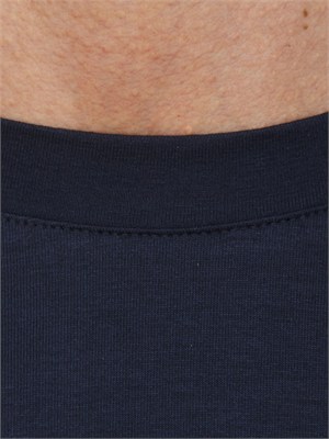 Maglia uomo Aiace Galassi in pregiata viscosa blu in UOMO