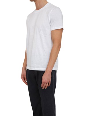 T-shirt uomo Aiace Galassi in pregiato cotone bianco in UOMO