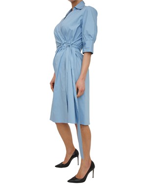 Abito Alinea Pinko in cotone azzurro in DONNA