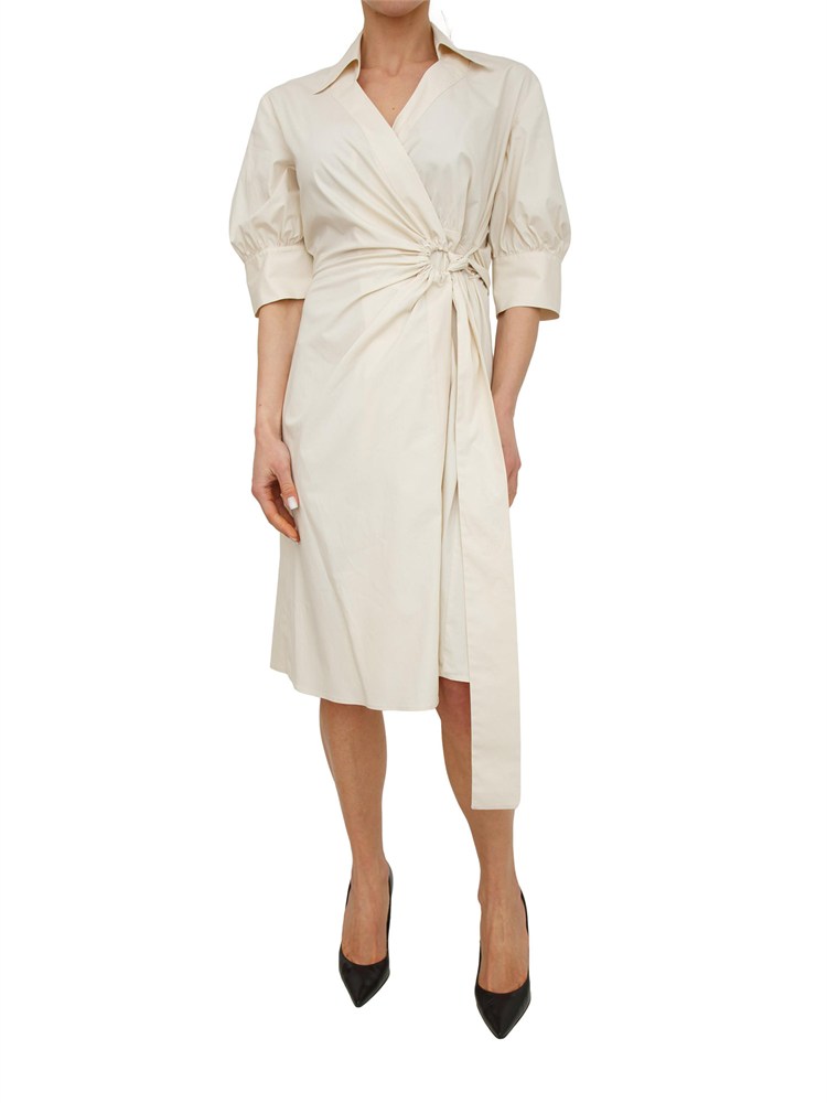 Abito Alinea Pinko in cotone avorio