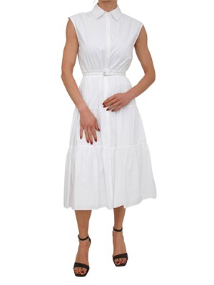 Abito Michael Michael Kors in cotone bianco in DONNA