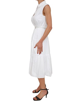 Abito Michael Michael Kors in cotone bianco in DONNA